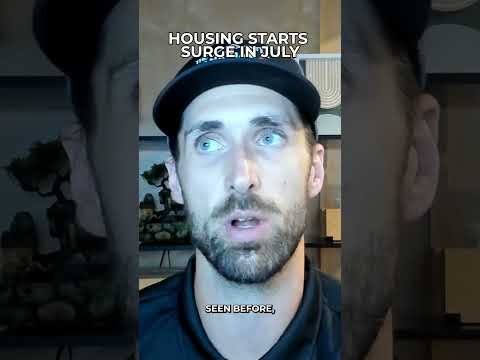 Housing Starts Surge in July #canada #housingmarket