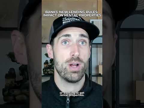 Banks’ New Lending Rules: Impact on Rental Properties #canada #banks #lending  #rentalproperty