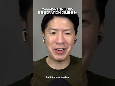 Canada’s Skilled Immigration Dilemma #canada #immigration #economy