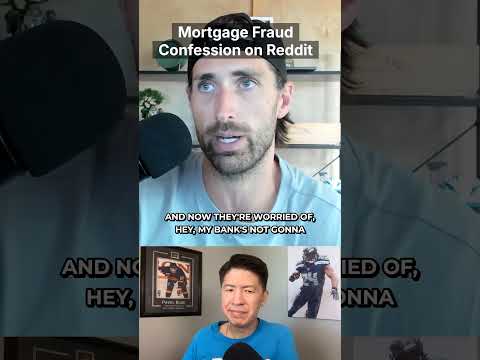 Mortgage Fraud Confession on Reddit